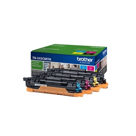Brother oryginalny toner TN243CMYK, CMYK, 1000s