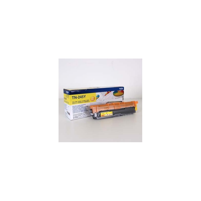 Brother oryginalny toner TN245Y, yellow, 2200s Brother oryginalny toner TN245Y, yellow, 2200s