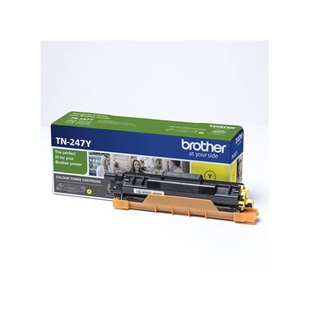 Brother oryginalny toner TN247Y, yellow, 2300s