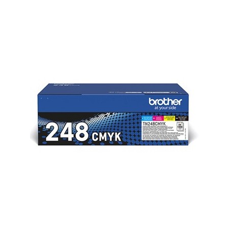 Brother oryginalny toner TN248VAL, CMYK, 4x1000s