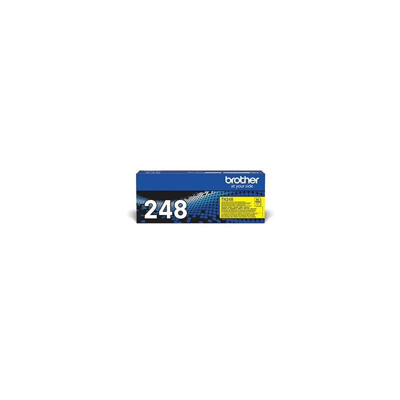 Brother oryginalny toner TN248Y, yellow, 1000s