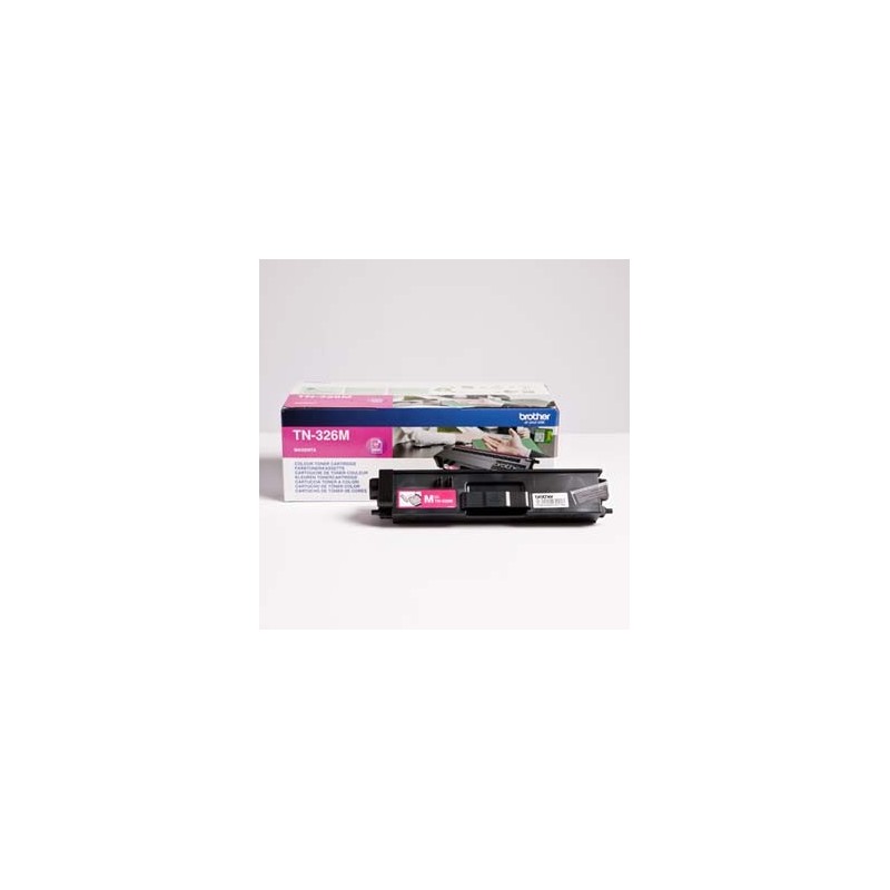 Brother oryginalny toner TN-326M, magenta, 3500s