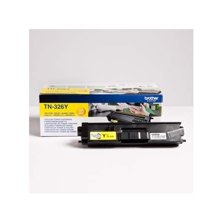Brother oryginalny toner TN-326Y, yellow, 3500s Brother oryginalny toner TN-326Y, yellow, 3500s