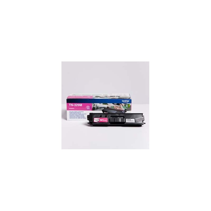 Brother oryginalny toner TN-329M, magenta, 6000s
