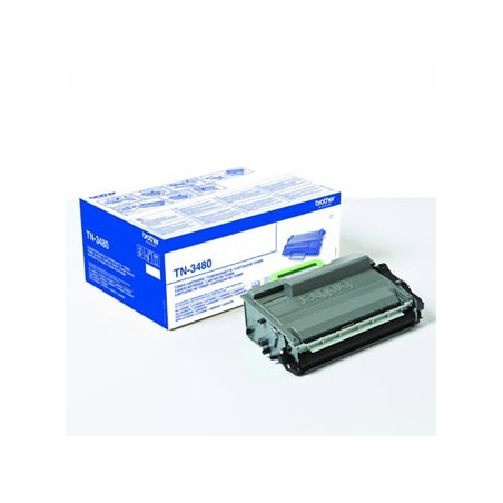 Brother oryginalny toner TN3480, black, 8000s Brother oryginalny toner TN3480, black, 8000s