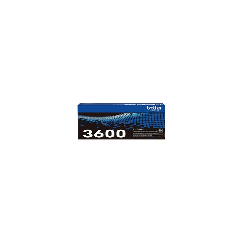 Brother oryginalny toner TN3600, black, 3000s