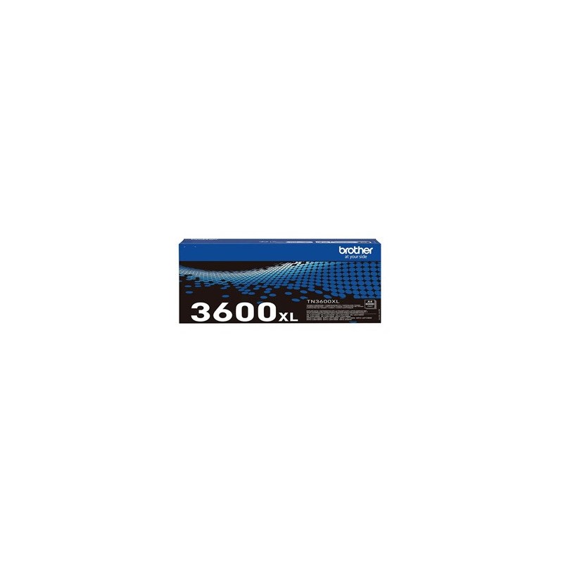 Brother oryginalny toner TN3600XL, black, 6000s
