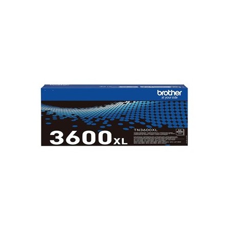 Brother oryginalny toner TN3600XL, black, 6000s