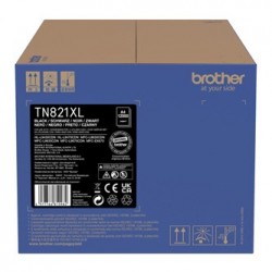 Brother oryginalny toner TN-821XLBK, black, 12000s Brother oryginalny toner TN-821XLBK, black, 12000s