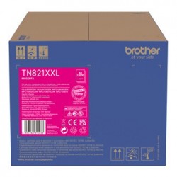 Brother oryginalny toner TN-821XXLM, magenta, 12000s Brother oryginalny toner TN-821XXLM, magenta, 12000s
