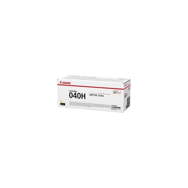 Canon oryginalny toner 040 H Y, 0455C001, yellow, 10000s, high capacity Canon oryginalny toner 040 H Y, 0455C001, yellow, 10000s, high capacity