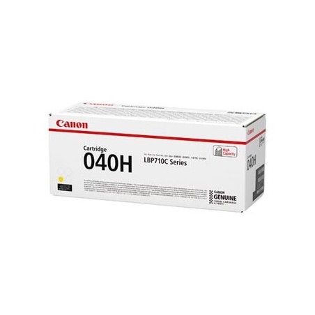 Canon oryginalny toner 040 H Y, 0455C001, yellow, 10000s, high capacity Canon oryginalny toner 040 H Y, 0455C001, yellow, 10000s, high capacity