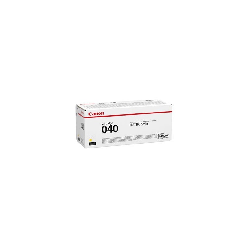 Canon oryginalny toner 040 Y, 0454C001, yellow, 5400s