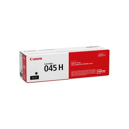 Canon oryginalny toner 045 H BK, 1246C002, black, 2800s, high capacity Canon oryginalny toner 045 H BK, 1246C002, black, 2800s, high capacity