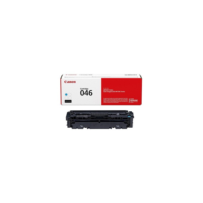 Canon oryginalny toner 046 C, 1249C002, cyan, 2300s Canon oryginalny toner 046 C, 1249C002, cyan, 2300s