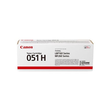 Canon oryginalny toner 051 H, 2169C002, black, 4100s, high capacity Canon oryginalny toner 051 H, 2169C002, black, 4100s, high capacity