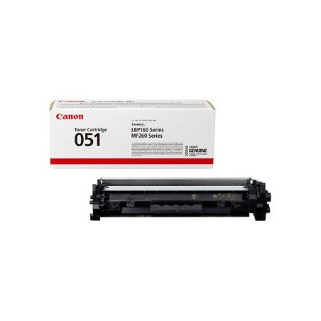 Canon oryginalny toner 051 BK, 2168C002, black, 1700s Canon oryginalny toner 051 BK, 2168C002, black, 1700s