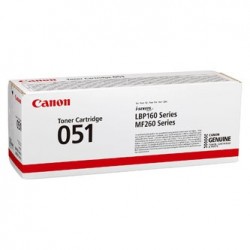 Canon oryginalny toner 051 BK, 2168C002, black, 1700s Canon oryginalny toner 051 BK, 2168C002, black, 1700s