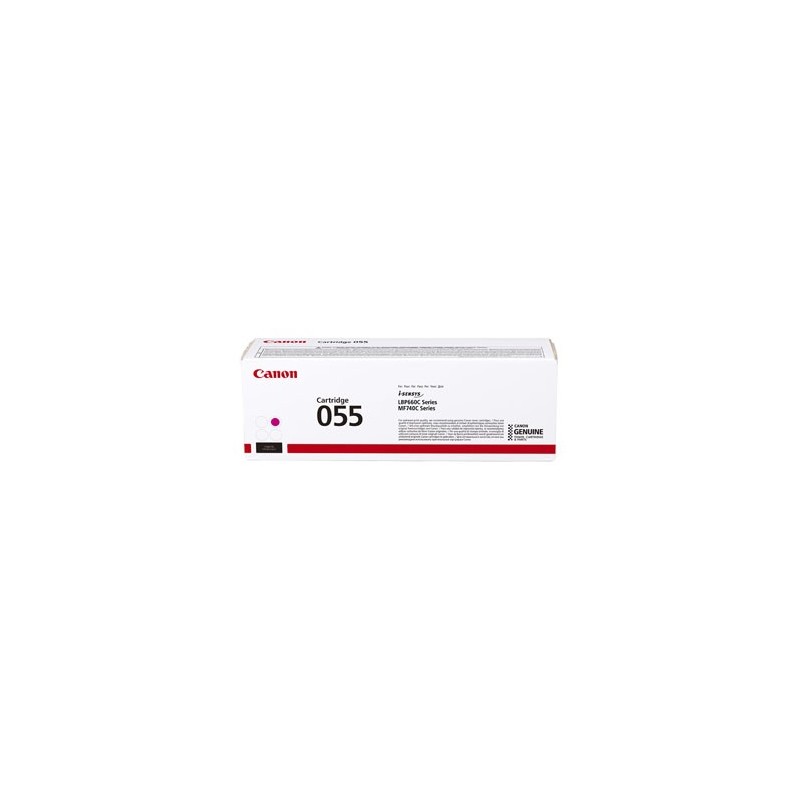 Canon oryginalny toner 055 M, 3014C002, magenta, 2100s