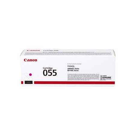 Canon oryginalny toner 055 M, 3014C002, magenta, 2100s Canon oryginalny toner 055 M, 3014C002, magenta, 2100s