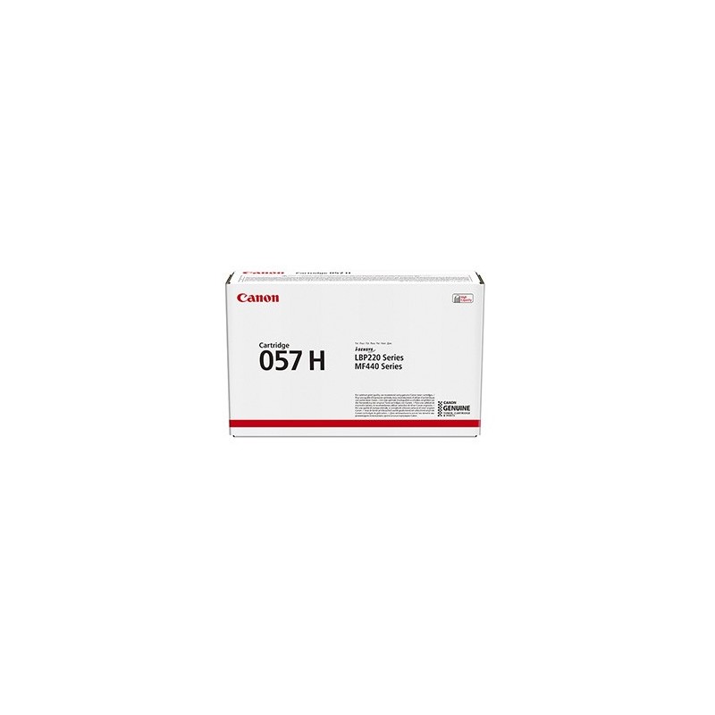 Canon oryginalny toner 057 H BK, 3010C002, black, 10000s, high capacity