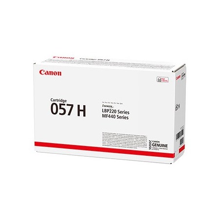 Canon oryginalny toner 057 H BK, 3010C002, black, 10000s, high capacity Canon oryginalny toner 057 H BK, 3010C002, black, 10000s, high capacity