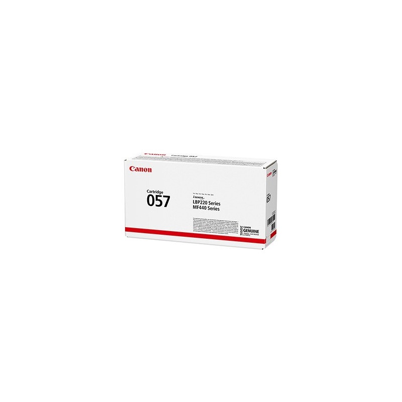 Canon oryginalny toner 057 BK, 3009C002, black, 3100s