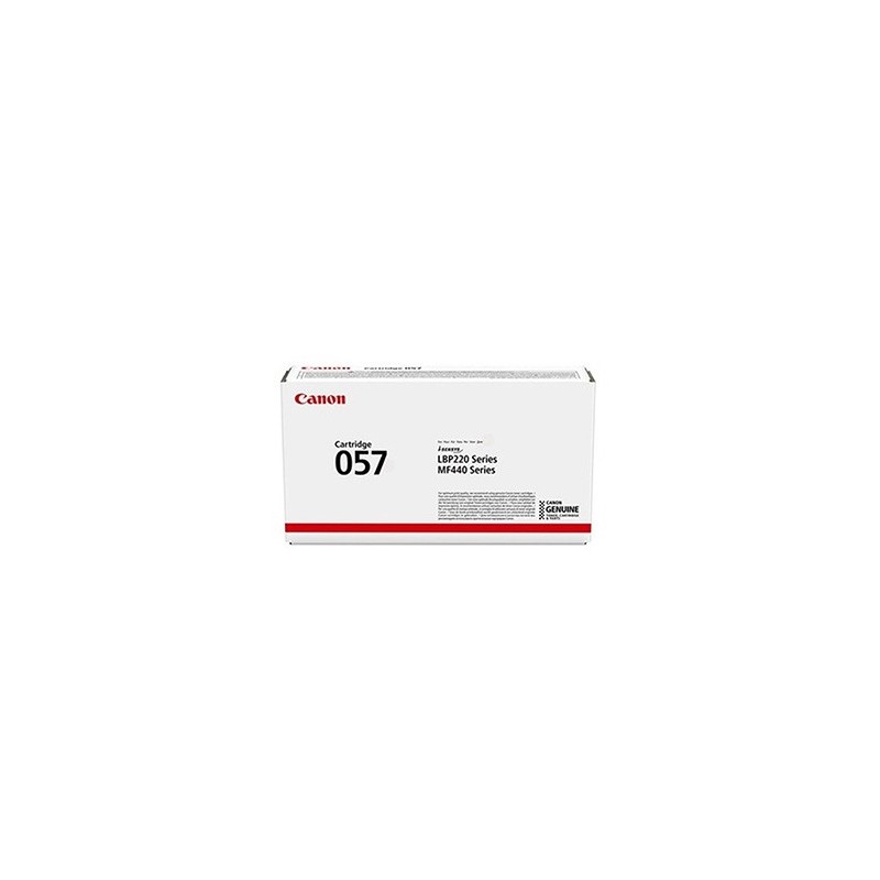 Canon oryginalny toner 057 BK, 3009C002, black, 3100s Canon oryginalny toner 057 BK, 3009C002, black, 3100s