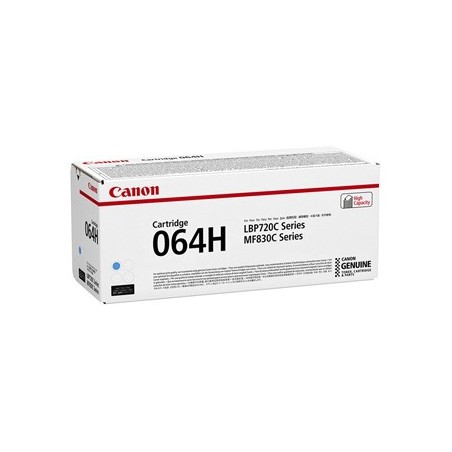 Canon oryginalny toner 064 H C, 4936C001, cyan, 10500s, high capacity Canon oryginalny toner 064 H C, 4936C001, cyan, 10500s, high capacity
