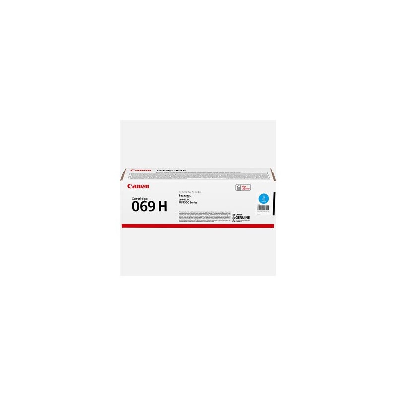 Canon oryginalny toner 069 H C, 5097C002, cyan, 5500s, high capacity