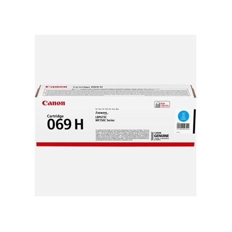 Canon oryginalny toner 069 H C, 5097C002, cyan, 5500s, high capacity Canon oryginalny toner 069 H C, 5097C002, cyan, 5500s, high capacity
