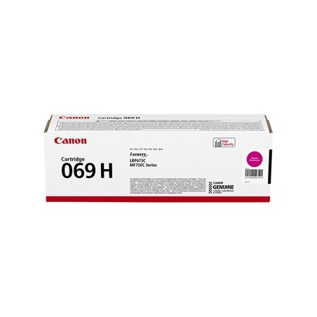 Canon oryginalny toner 069 H M, 5096C002, magenta, 5500s, high capacity