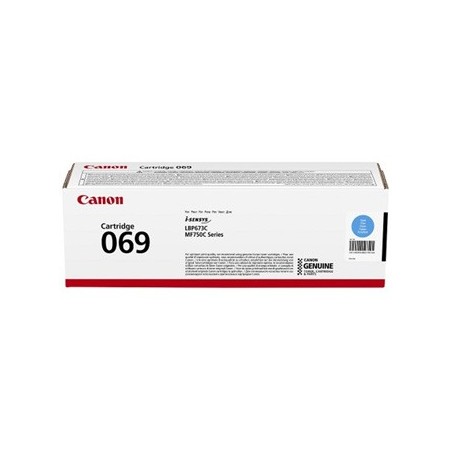Canon oryginalny toner 069 C, 5093C002, cyan, 1900s