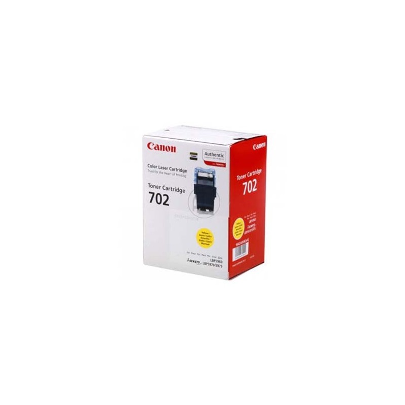 Canon oryginalny toner 702 Y, 9642A004, yellow, 10000s