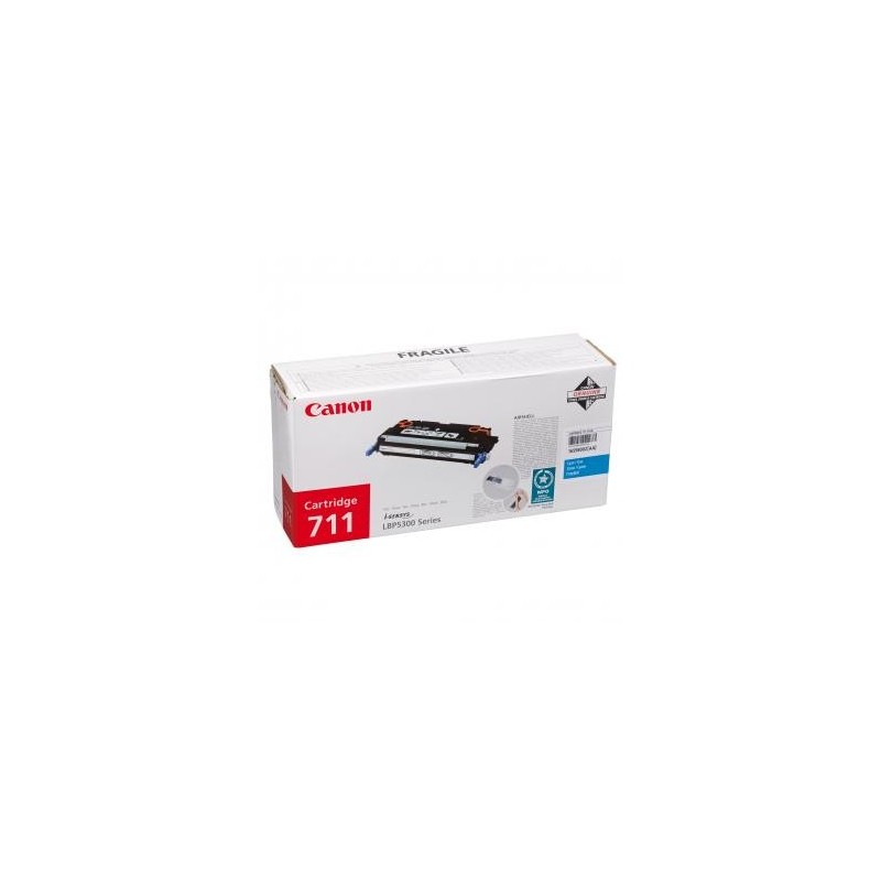 Canon oryginalny toner CRG711, 1659B002, cyan, 6000s
