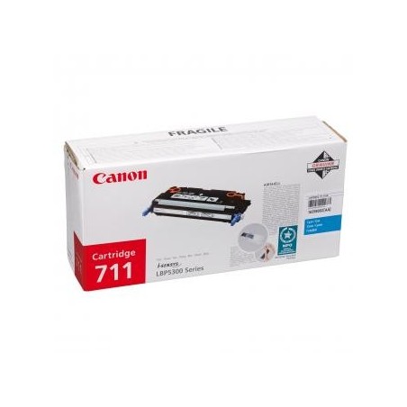 Canon oryginalny toner CRG711, 1659B002, cyan, 6000s Canon oryginalny toner CRG711, 1659B002, cyan, 6000s