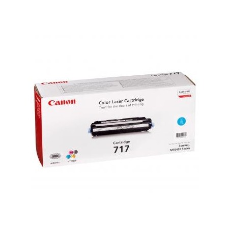 Canon oryginalny toner CRG717, 2577B002, cyan, 4000s Canon oryginalny toner CRG717, 2577B002, cyan, 4000s