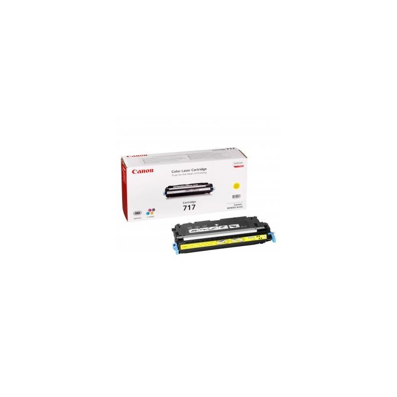 Canon oryginalny toner CRG717, 2575B002, yellow, 4000s, EOL