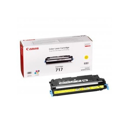 Canon oryginalny toner CRG717, 2575B002, yellow, 4000s, EOL Canon oryginalny toner CRG717, 2575B002, yellow, 4000s, EOL