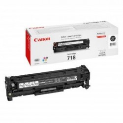 Canon oryginalny toner 718 BK, 2662B002, black, 3400s Canon oryginalny toner 718 BK, 2662B002, black, 3400s