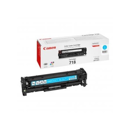 Canon oryginalny toner 718 C, 2661B002, cyan, 2900s