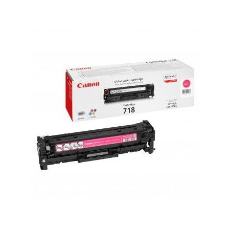 Canon oryginalny toner 718 M, 2660B002, 2660B011, magenta, 2900s Canon oryginalny toner 718 M, 2660B002, 2660B011, magenta, 2900s