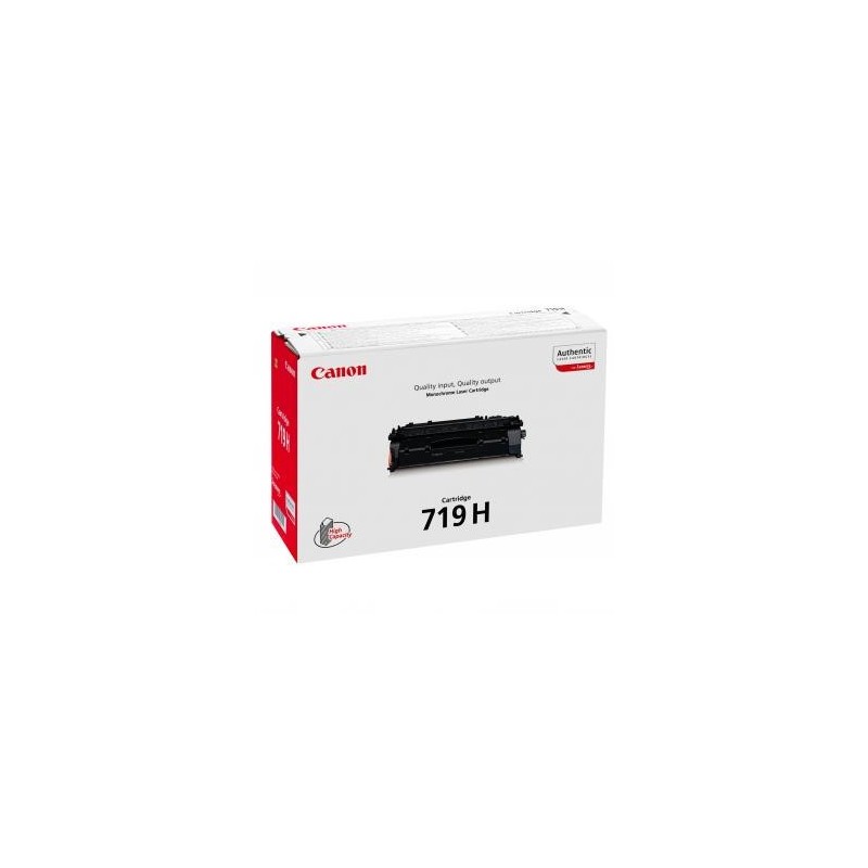 Canon oryginalny toner 719 H BK, 3480B002, black, 6400s, high capacity Canon oryginalny toner 719 H BK, 3480B002, black, 6400s, high capacity