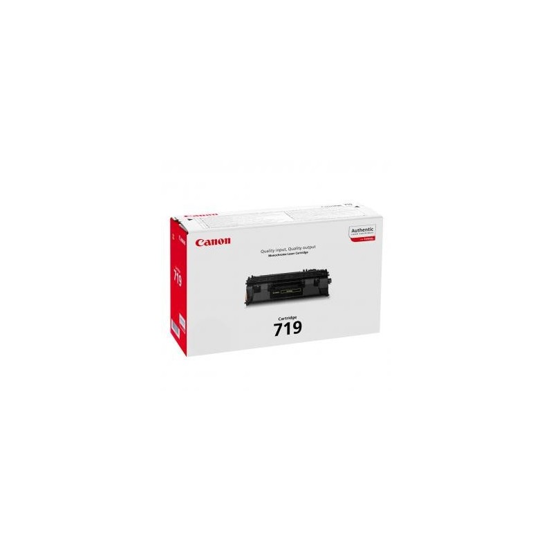 Canon oryginalny toner 719 BK, 3479B002, black, 2100s
