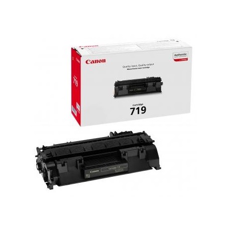 Canon oryginalny toner 719 BK, 3479B002, black, 2100s