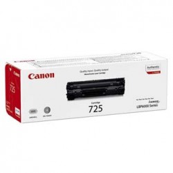 Canon oryginalny toner 725 BK, 3484B002, black, 1600s