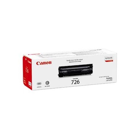 Canon oryginalny toner 726 BK, 3483B002, black, 2100s Canon oryginalny toner 726 BK, 3483B002, black, 2100s