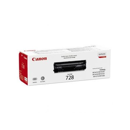 Canon oryginalny toner 728 BK, 3500B002, black, 2100s
