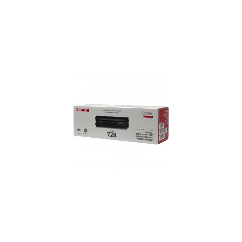 Canon oryginalny toner 728 BK, 3500B002, black, 2100s Canon oryginalny toner 728 BK, 3500B002, black, 2100s