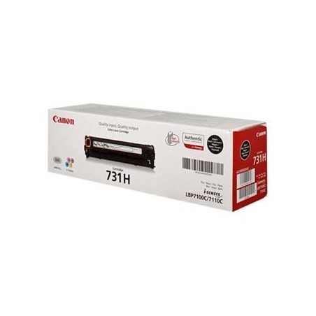Canon oryginalny toner 731H BK, 6273B002, black, 2400s, high capacity